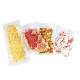 clear vacuum bags