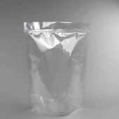 11" x 16.2" x 5.75" Clear/Clear Stand Up Pouch