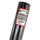 15.0" x 50feet black/black Special Surface PAKSEAL Vacuum Rolls - WITH CORE - ECR15F50BB 15.0" x 50feet Black/Black PAKSEAL Special Surface Vacuum Rolls - WITH CORE - ECR15F50BB