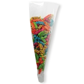 11" x 20.25" - Cone Shaped Pouch - TR112025TN Cone Shaped Pouch