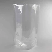 11" x 16.2" x 5.75" Clear/Clear Stand Up Pouch
