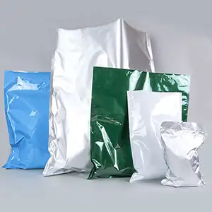 Heat Seal Clear Silver Aluminum Foil Bags Mylar Food Storage Vacuum Pouches