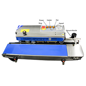 vakrapid band sealer with vacuum